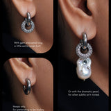 Cosmic Earrings in Silver
