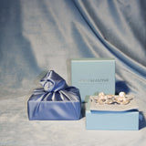 Blue & Red Satin Gift Wraps