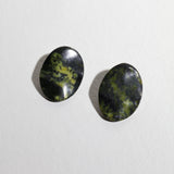 Bound to Nature | Oval Serpentinite Earrings