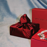 Blue & Red Satin Gift Wraps