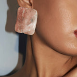 Rooted in Love | Pink Opal Earrings