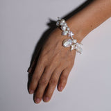 Galaxy-Themed Pearl Bracelet