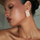 Vitality | Redline Marble Earrings